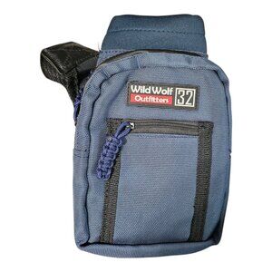 Wild Wolf Outfitters Water Bottle Holder 16.9 oz Blue Carry Protect Insulated